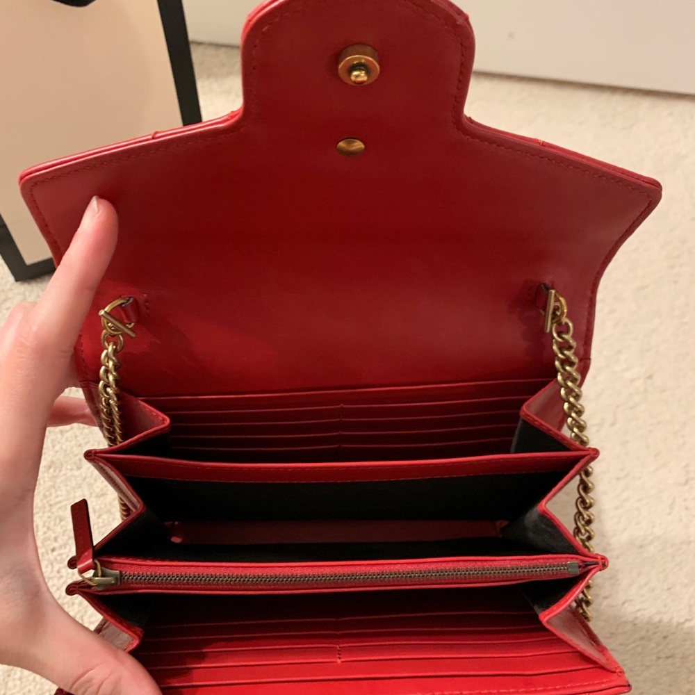 GG Marmont matelassé mini bag - Picture 7 of 11